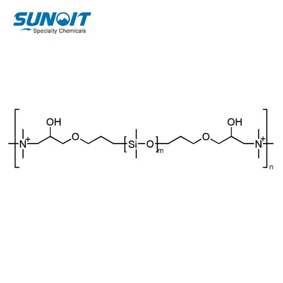 Quaternäres Ammonium-modifiziertes Polyether-Silikonöl Sny